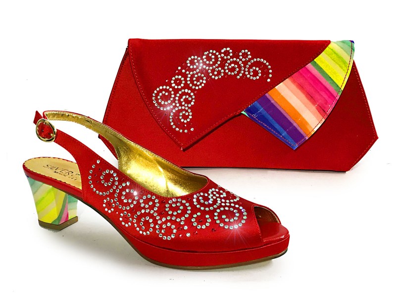 red prof - 128 low heel